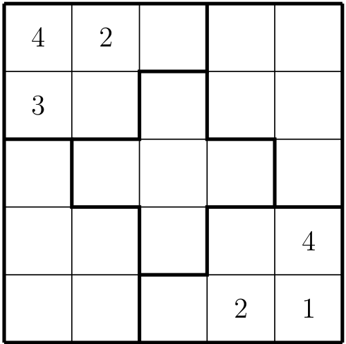 Sudoku 5x5